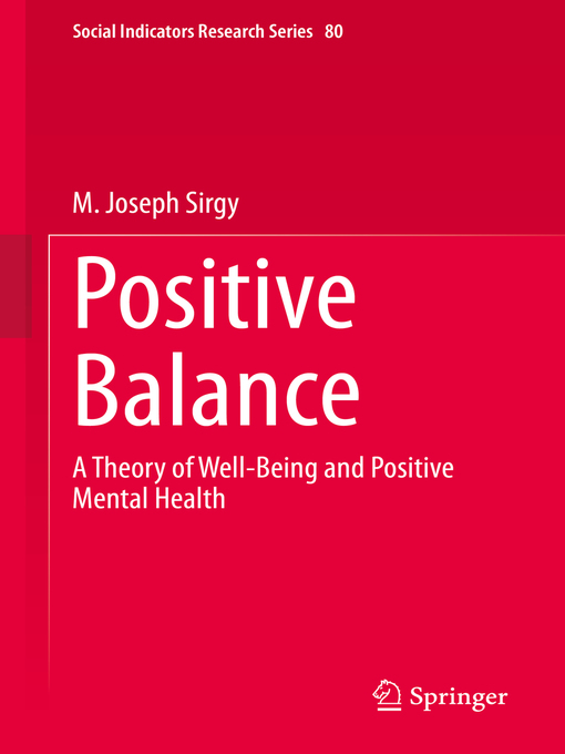 Title details for Positive Balance by M. Joseph Sirgy - Available